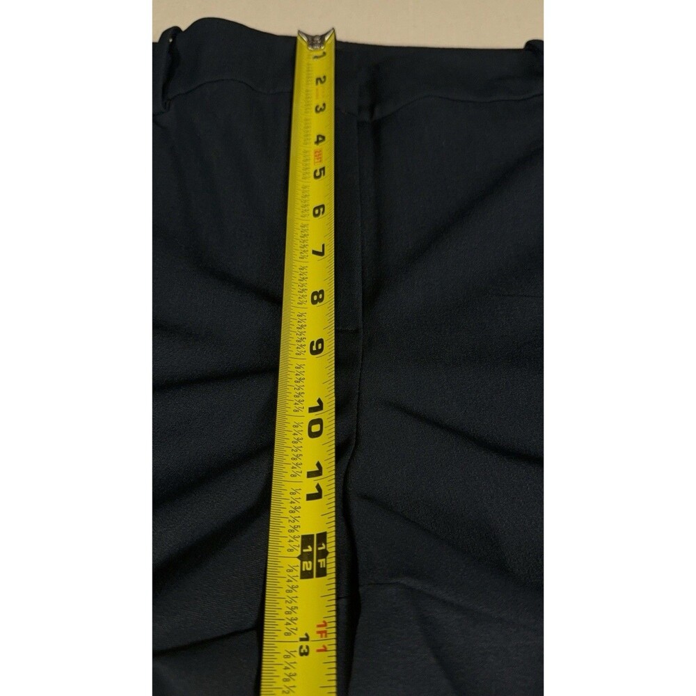 Ann Taylor Factory Dress Pants Womens 16 Navy Blue Straight Leg Career Workwear - Picture 7 of 13